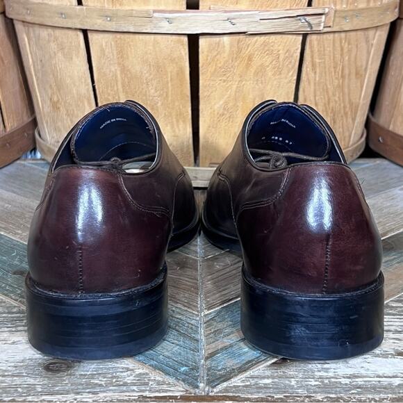 Cole Haan Lenox Hill Split Oxford T Moro Dark Brown Leather Oxfords Mens Size 12 main image 5